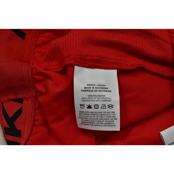 Nike Dri-FIT Men's Red Running Athletic Shorts Size XXL Swoosh Basketball - Picture 7 of 8